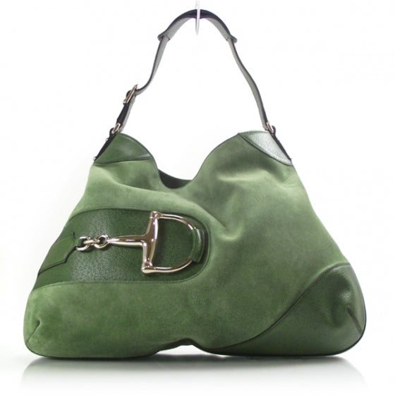 Suede Hasler Hobo Green