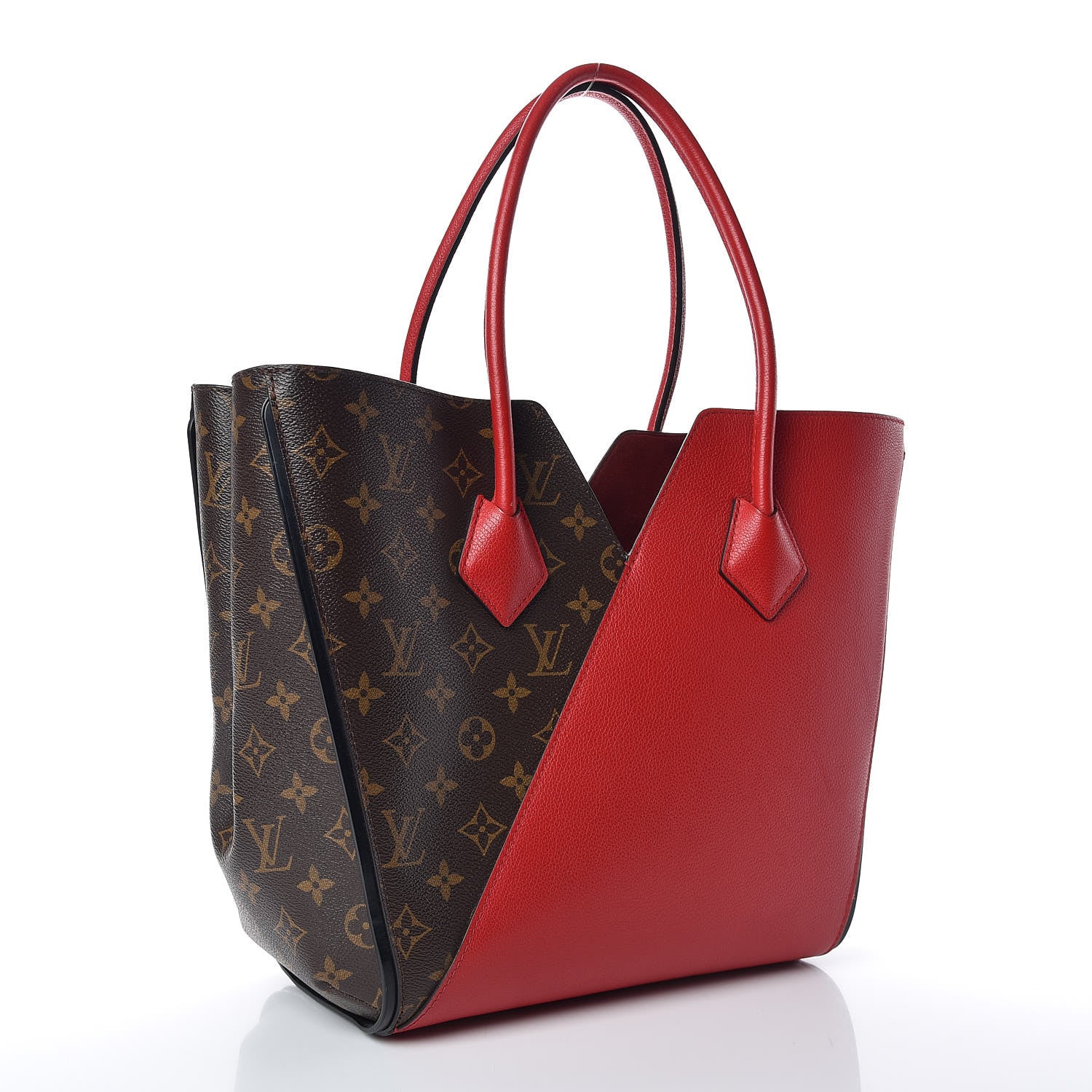 Louis Vuitton Calfskin Monogram Kimono Tote Cherry 3 of 9