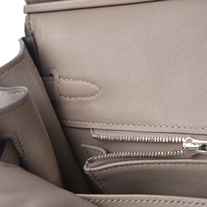 Hermes Swift Birkin 25 Gris Asphalte 23 of 33