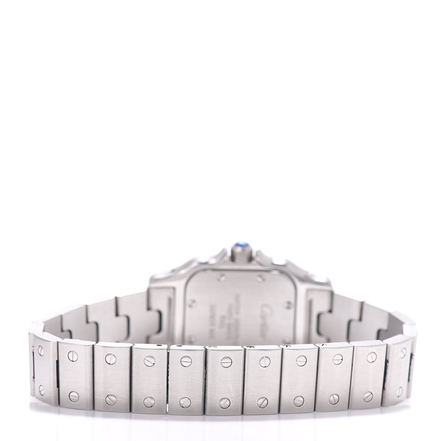 Cartier Stainless Steel 24mm Santos de Galbee Quartz Watch 3 of 4