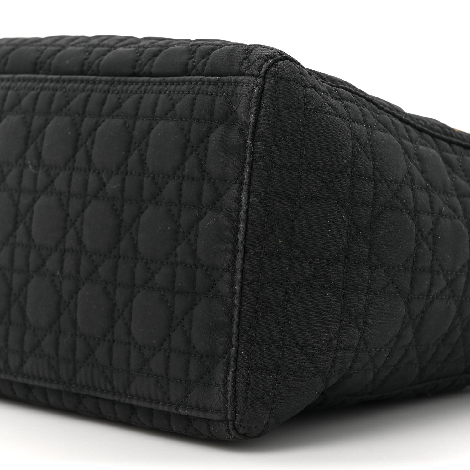 Christian Dior Nylon Cannage Medium Lady Dior Black 8 of 13