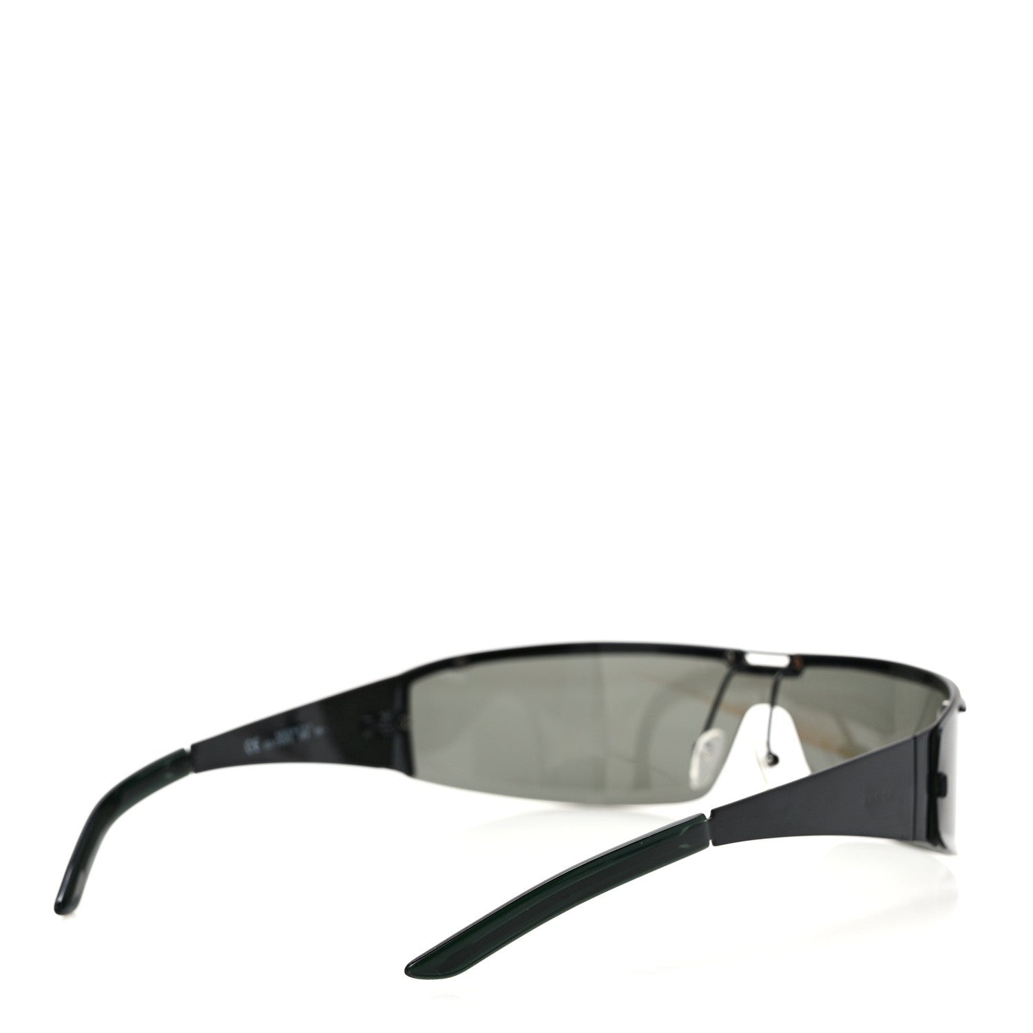 Gucci Metal Shield Sunglasses GG 1726/S Black 4 of 7