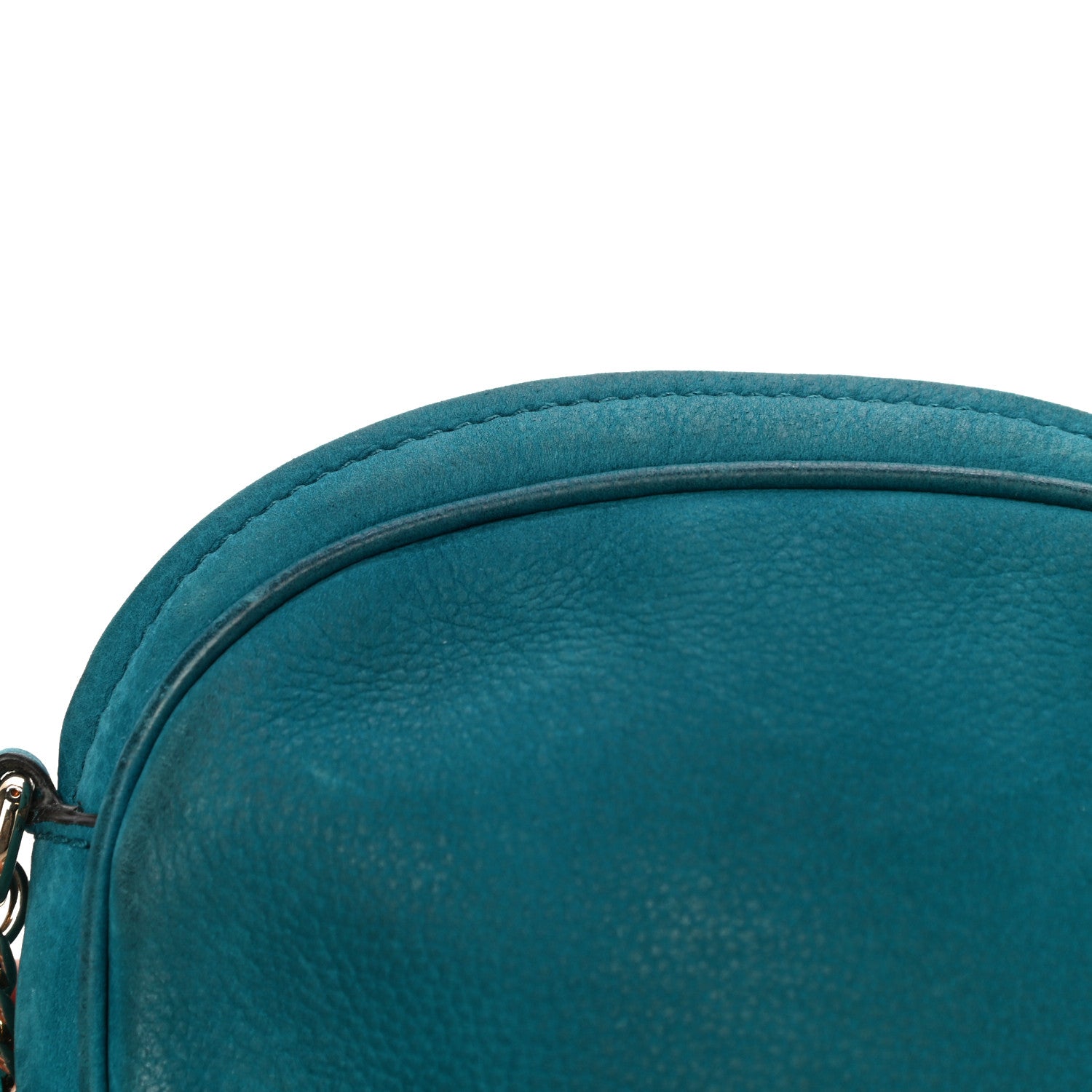 Gucci Vitello Range Mini Soho Chain Bag Deep Cobalt 12 of 17