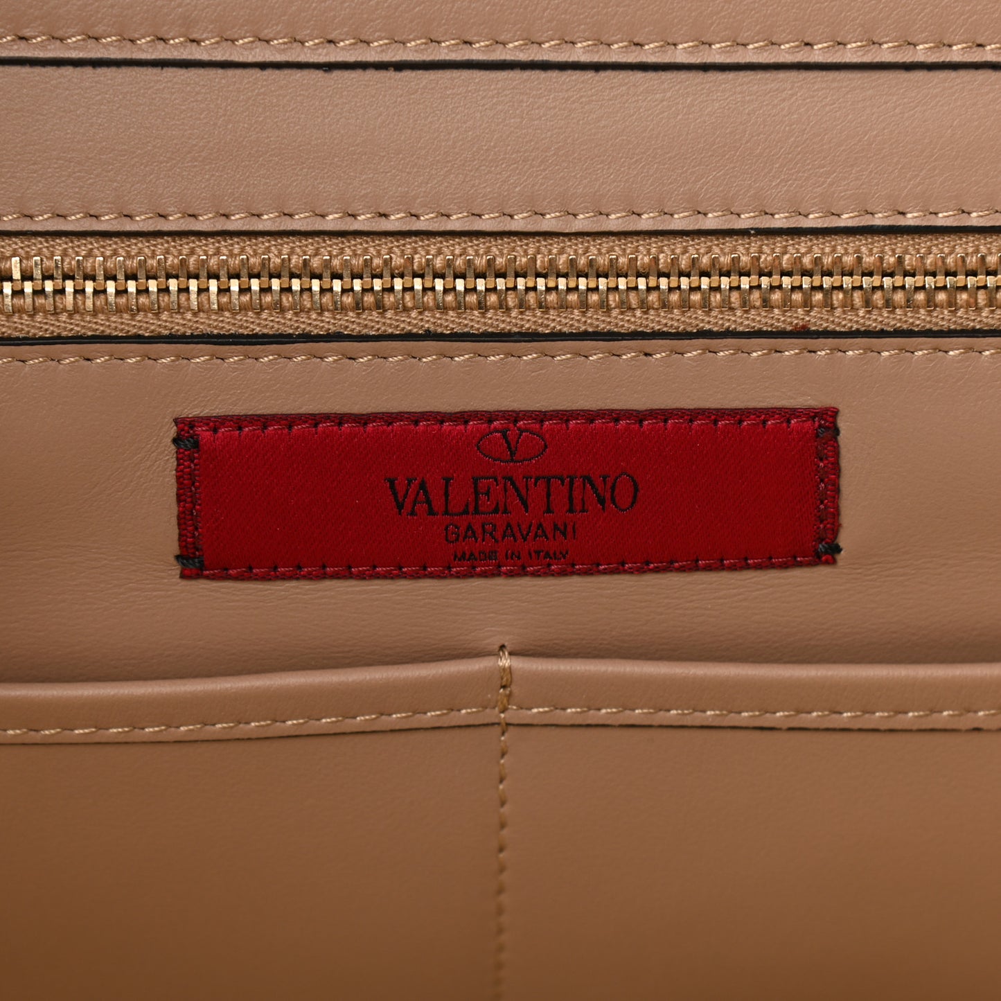 Vitello Medium Rockstud Tote Alpaca