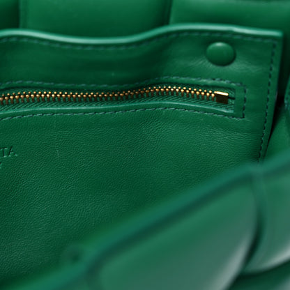 Bottega Veneta Nappa Maxi Intreccio Padded Cassette Crossbody Bag Racing Green 11 of 15