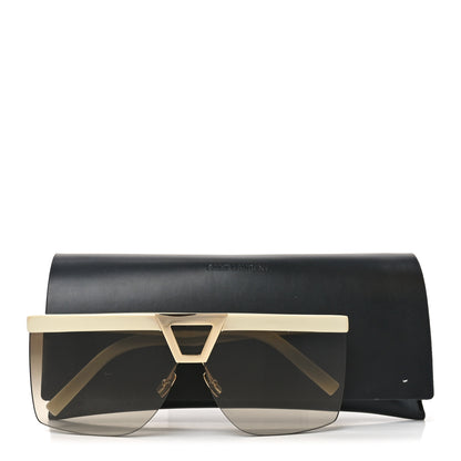 Saint Laurent Acetate Palace Mask Sunglasses SL 537 White 7 of 7