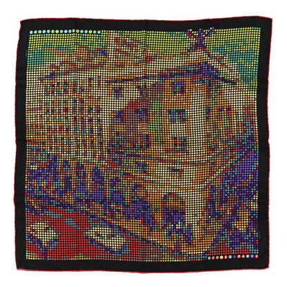 Hermes Silk Rendez-Vous Au 24 Scarf 70 1 of 5