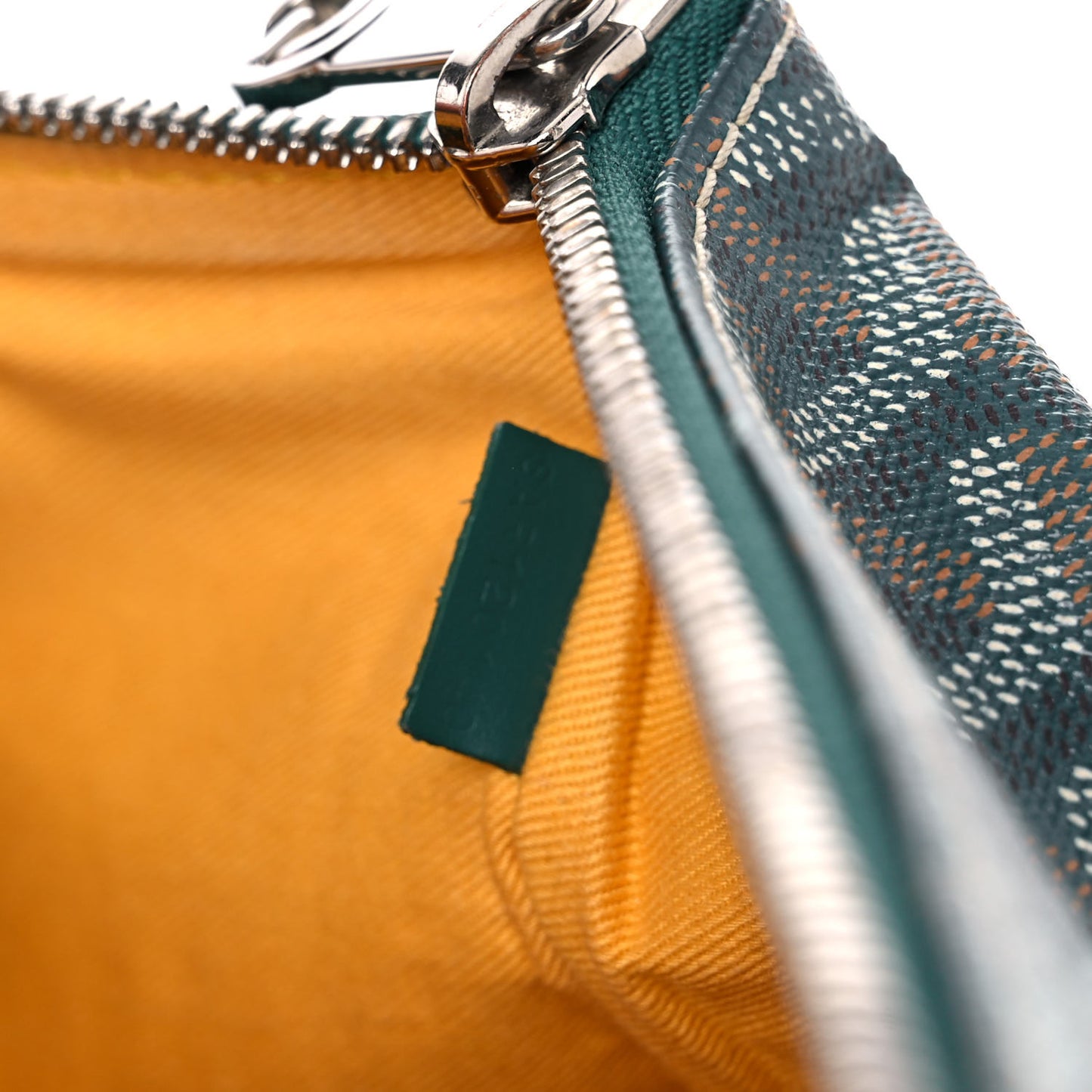Goyardine Senat Pochette MM Green