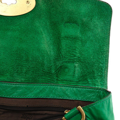Mulberry Soft Buffalo Medium Alexa Aqua Green 15 of 17