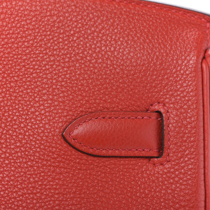 Hermes Togo Birkin 35 Vermillion 11 of 34