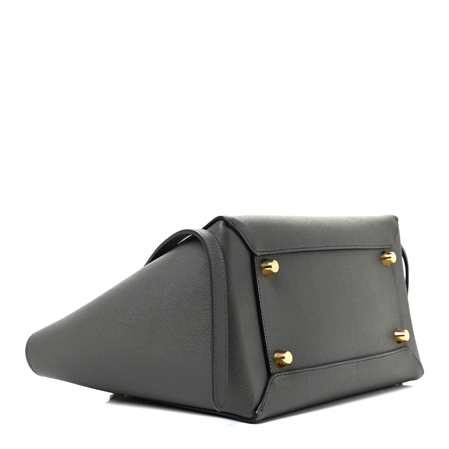 Celine Grained Calfskin Mini Belt Bag Grey 4 of 12