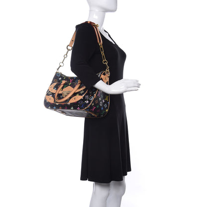 Louis Vuitton Monogram Multicolor Rita Black 2 of 9