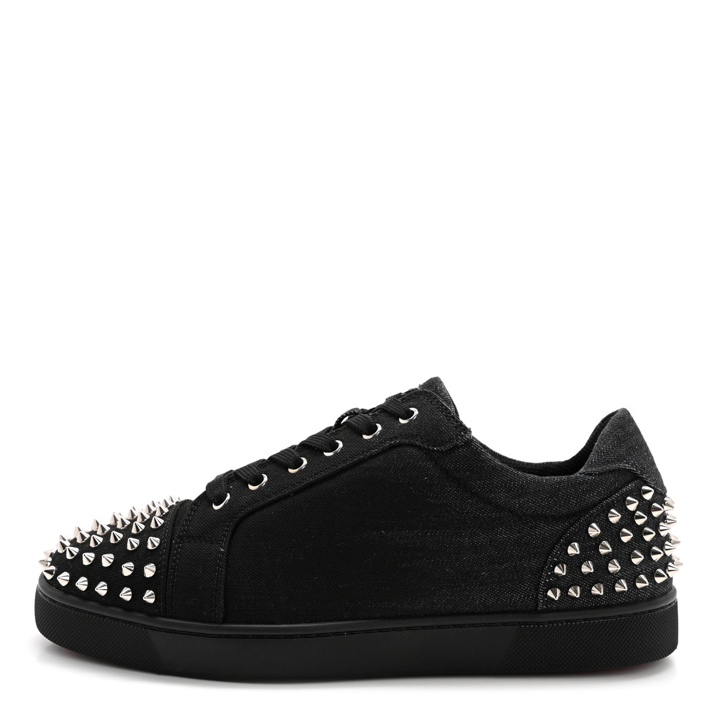 Denim Mens Seavaste 2 Orlato Flat Sneakers 42.5 Black