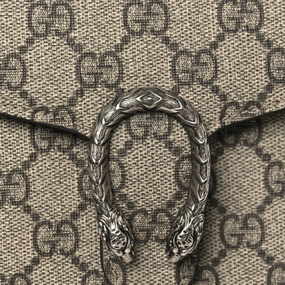 Gucci GG Supreme Monogram Mini Dionysus Chain Wallet Beige Taupe 7 of 9