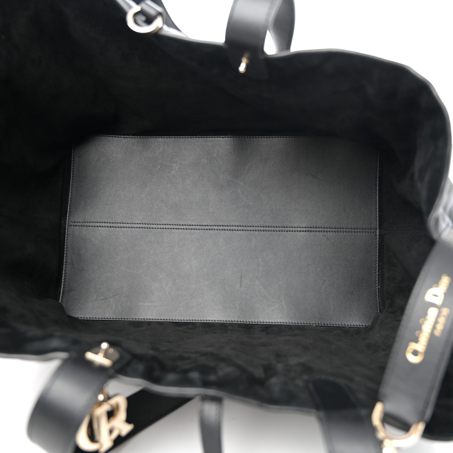 Christian Dior Calfskin Macrocannage Large Toujours Black 6 of 15