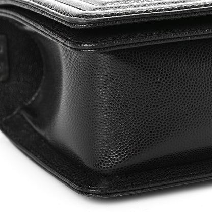 Chanel Caviar Quilted Small Boy Flap Black 8 of 11