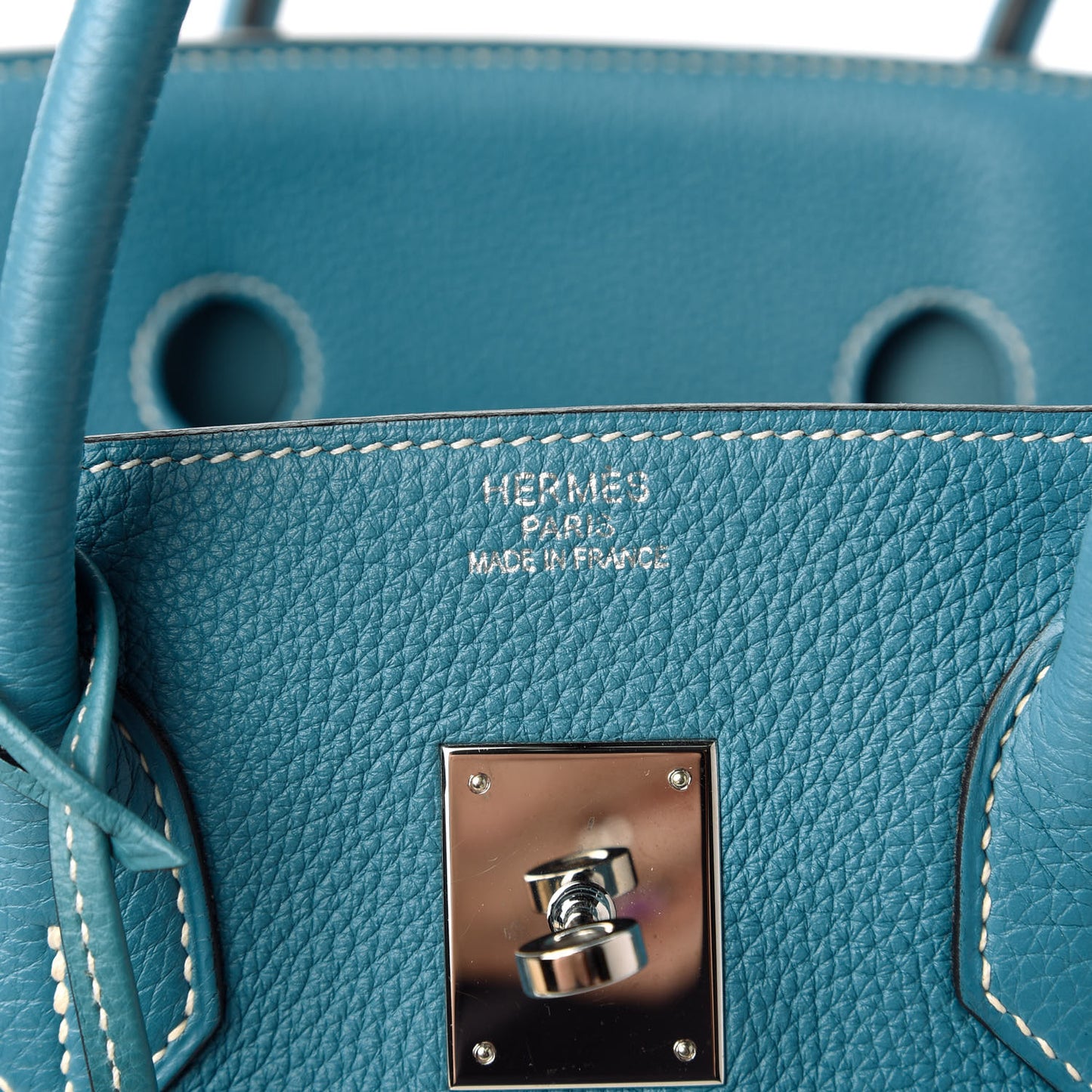 Togo Birkin 35 Blue Jean