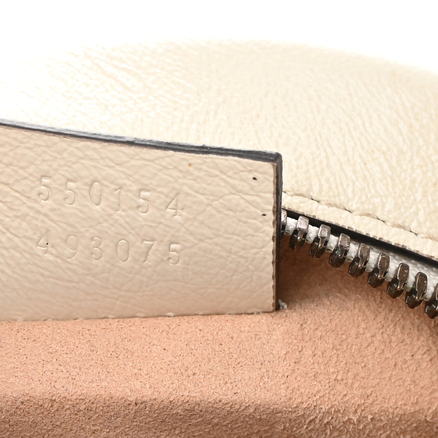 Calfskin Matelasse Mini GG Marmont Round Shoulder Bag White