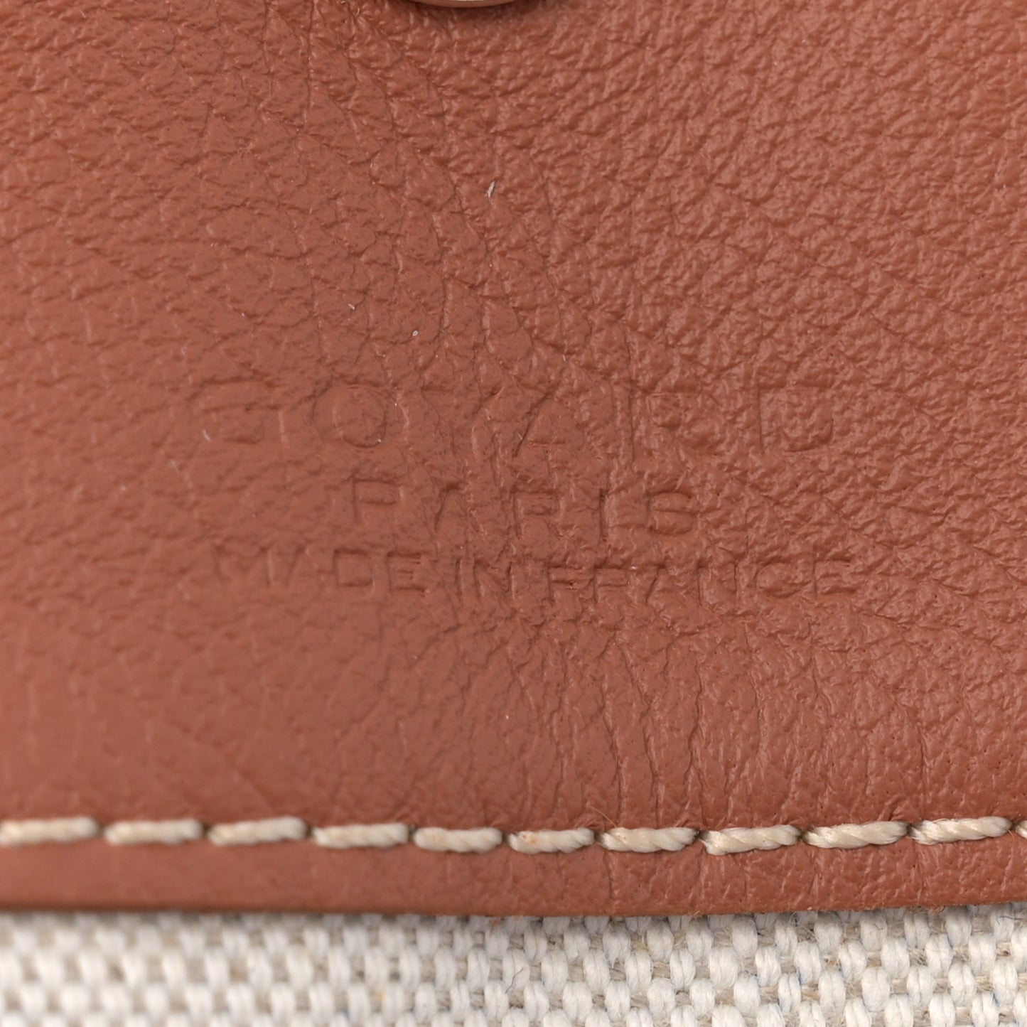 Goyardine Reversible Pertuis GM Sky Blue