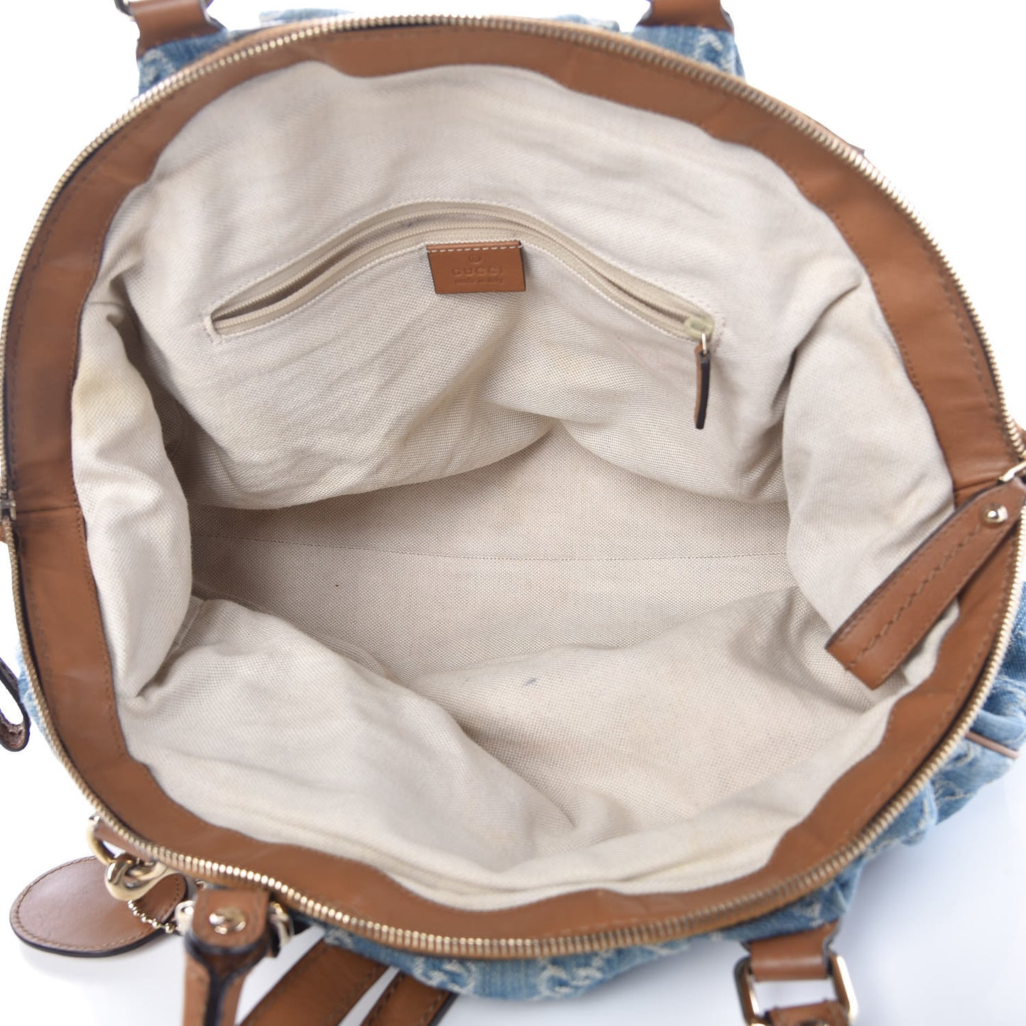 Denim Monogram Medium Sukey Boston