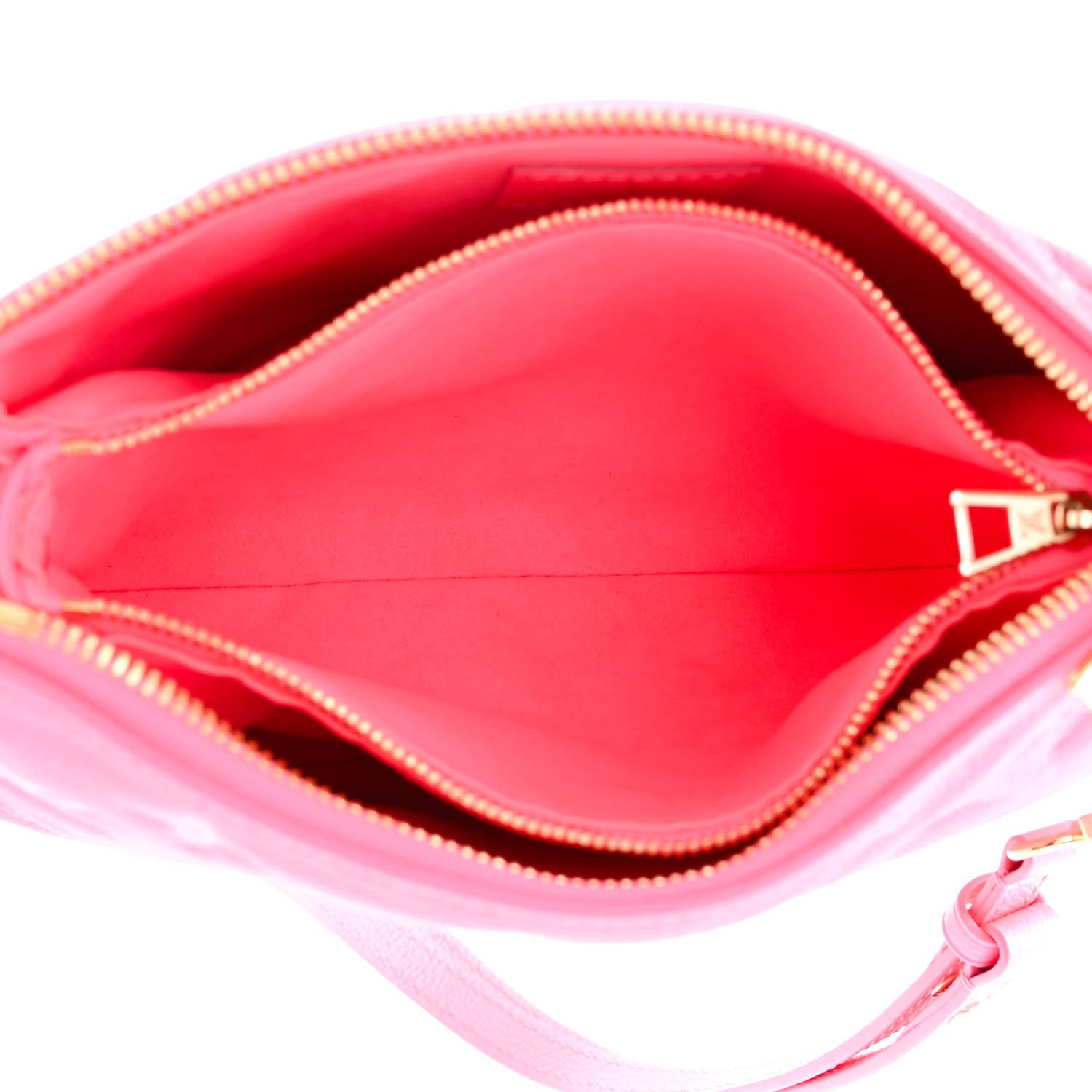 Louis Vuitton Calfskin Embossed Monogram Coussin BB Rose Fluo 5 of 11