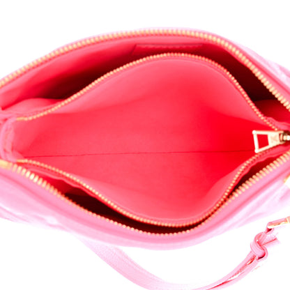 Louis Vuitton Calfskin Embossed Monogram Coussin BB Rose Fluo 5 of 11