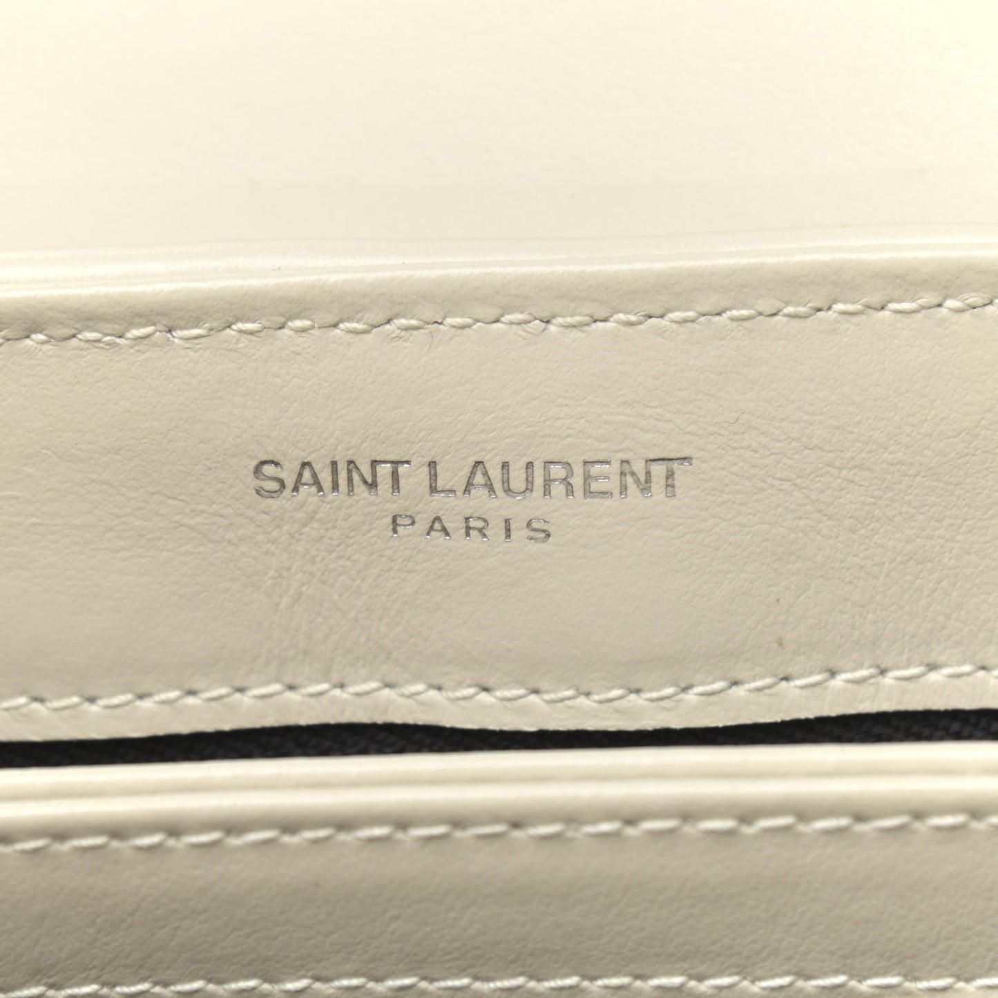 Calfskin Y Quilted Monogram Toy Loulou Crossbody Bag Ivory
