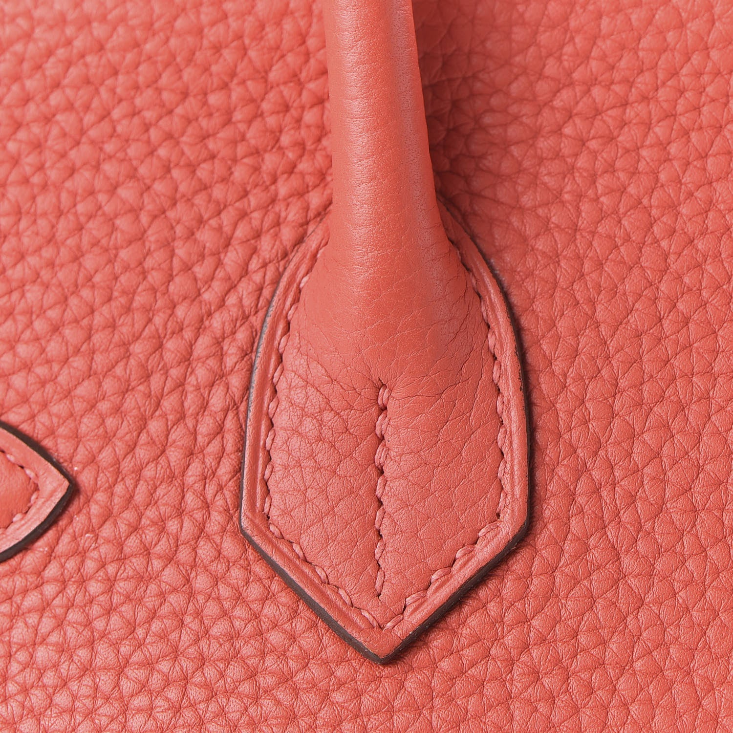 Hermes Taurillon Clemence Birkin 30 Rouge Pivoine 10 of 33