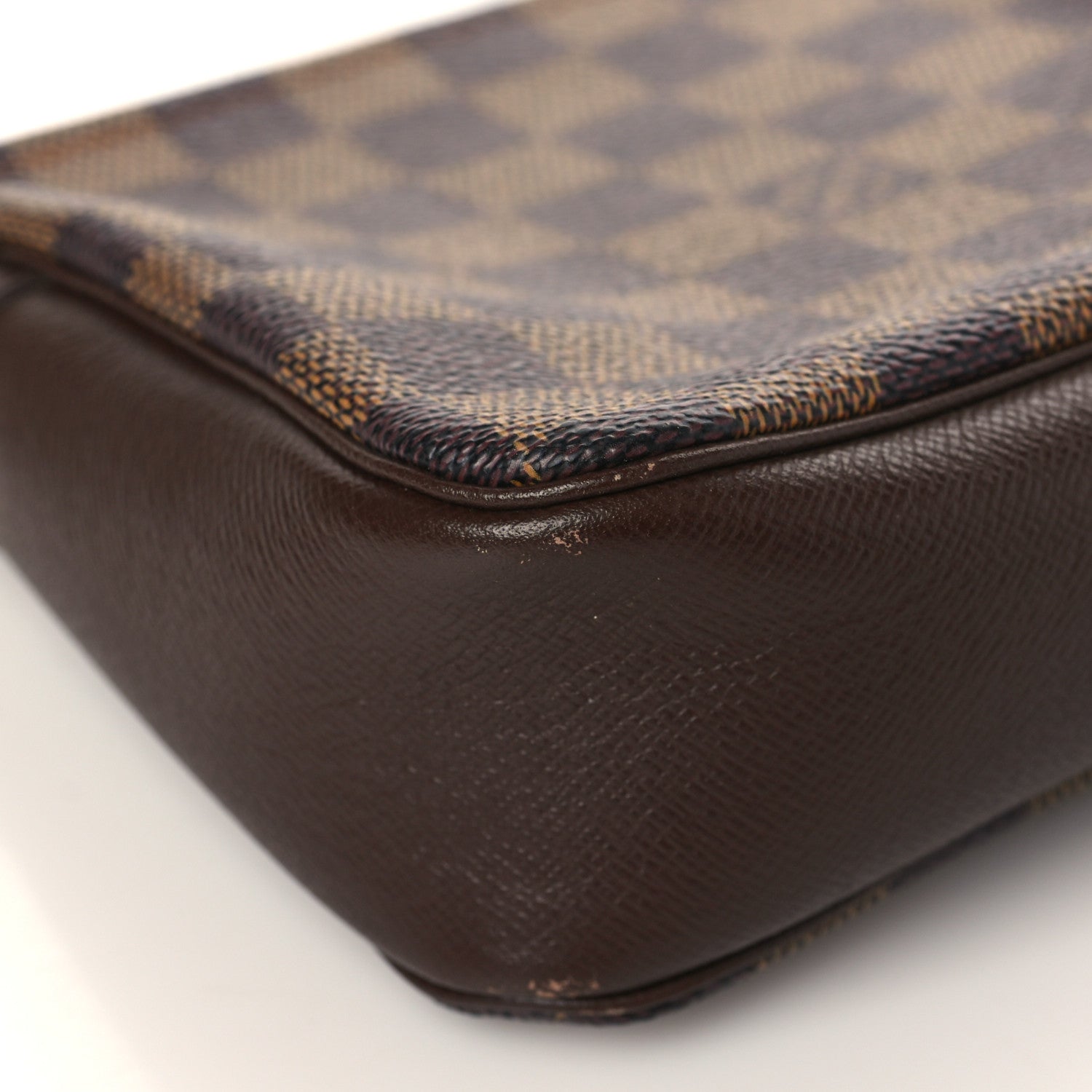 Louis Vuitton Damier Ebene Trousse Make Up Bag Pochette 7 of 8