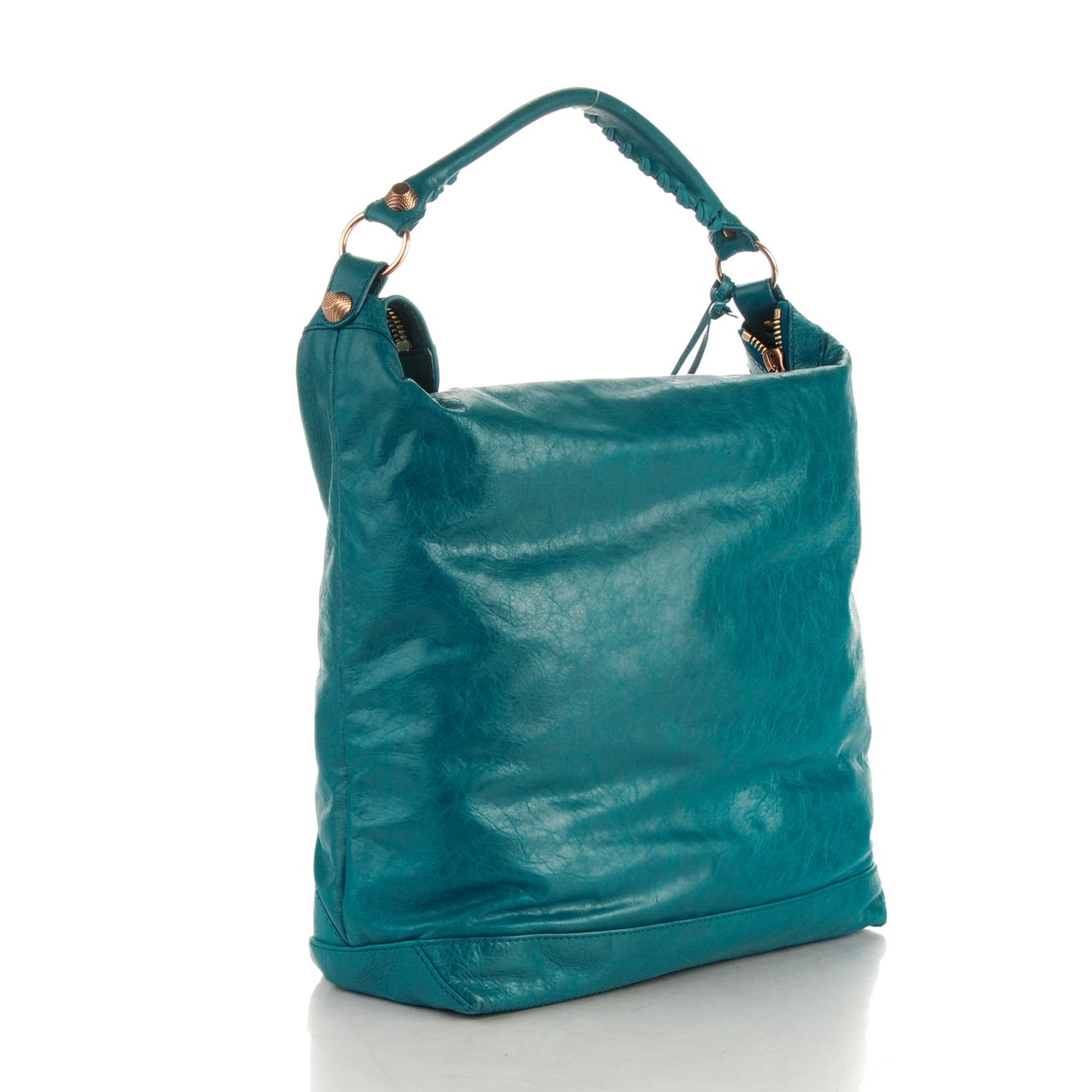 Agneau Giant 12 Rose Gold Hardware Day Hobo Lagon