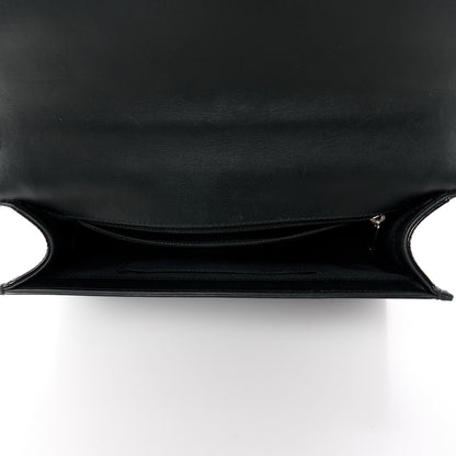 Chanel Patent Calfskin Quilted New Medium Plexiglass Boy Flap Black 5 of 12