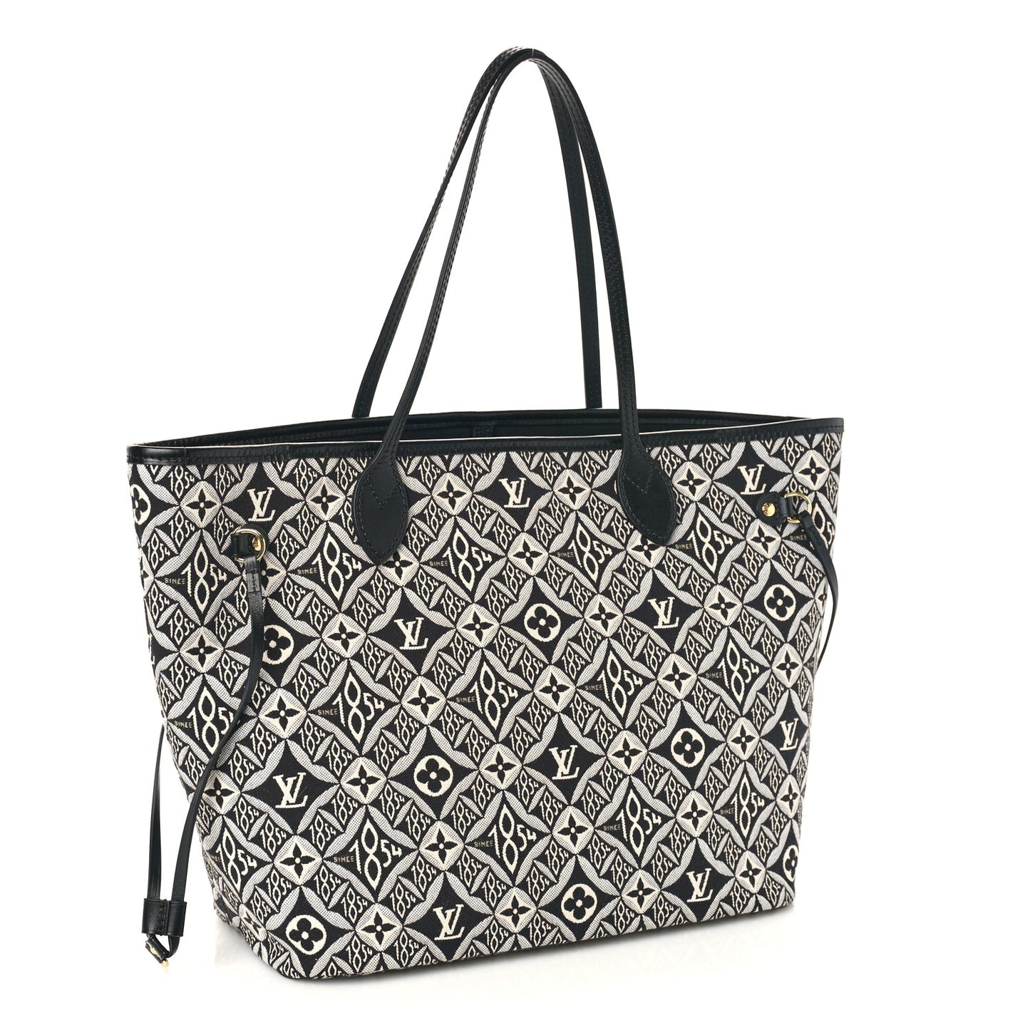 Jacquard Since 1854 Neverfull MM Grey