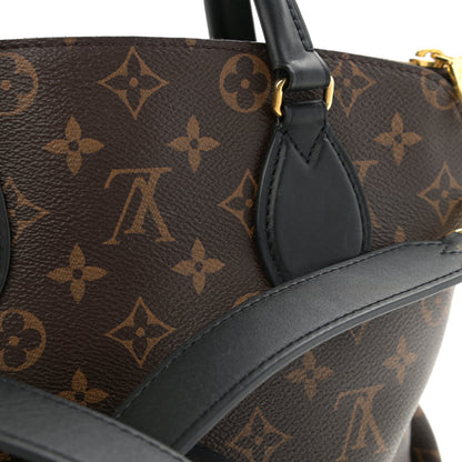 Louis Vuitton Monogram Flower Zipped Tote PM Black 13 of 13