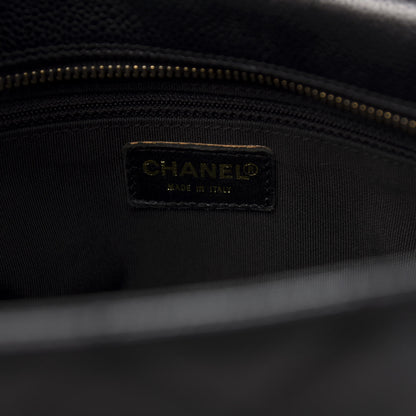 Chanel Caviar Quilted Petit Timeless Tote PTT Black 7 of 9