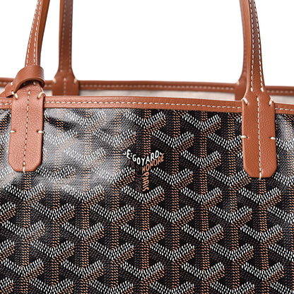 Goyard Goyardine Saint Louis PM Black Gold 7 of 9