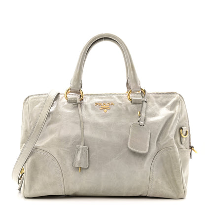 Prada Vitello Shine Bauletto Nube 1 of 13