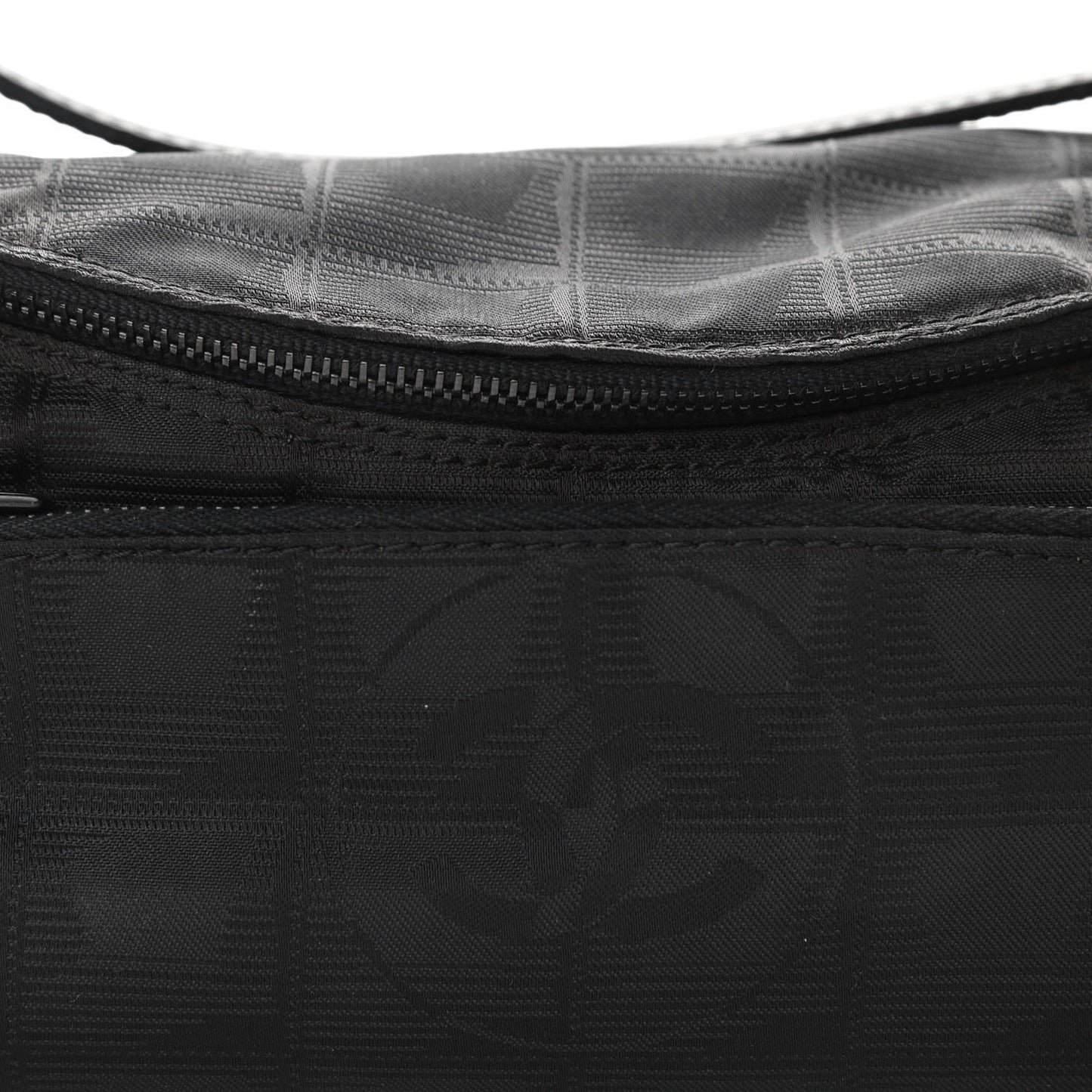 Nylon Travel Cosmetic Case Black