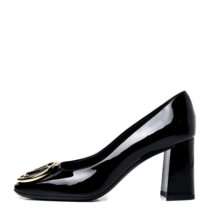 Louis Vuitton Patent Madeleine Pumps 37.5 Black 1 of 6