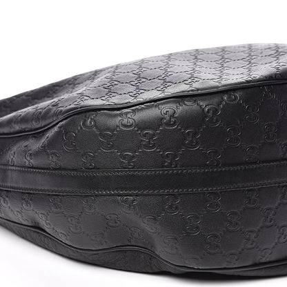 Gucci Guccissima Large GG Twins Hobo Black 7 of 11