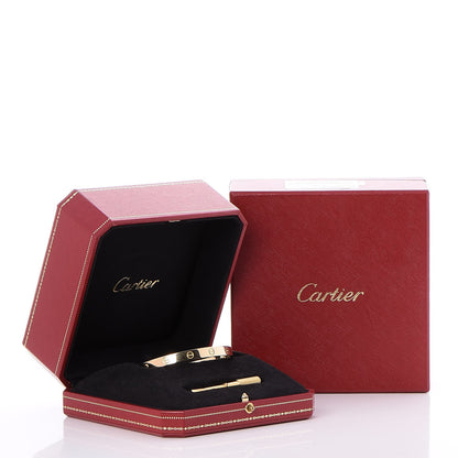 Cartier 18K Yellow Gold LOVE Bracelet 18 6 of 6