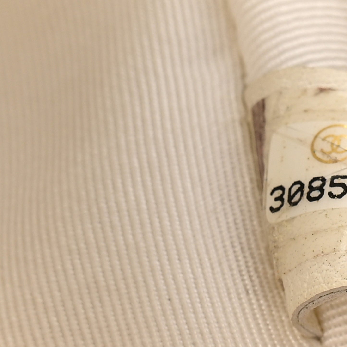 Calfskin Crochet Medium Chanel 19 Flap White Black