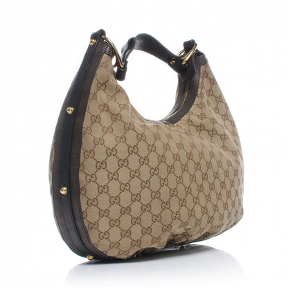 Gucci Monogram Interlocking Medium Hobo Ebony 3 of 7