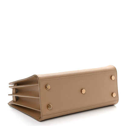 Saint Laurent Grained Calfskin Baby Sac De Jour Taupe 4 of 16