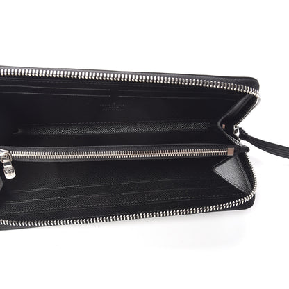 Louis Vuitton Epi Clemence Wallet Black 5 of 8