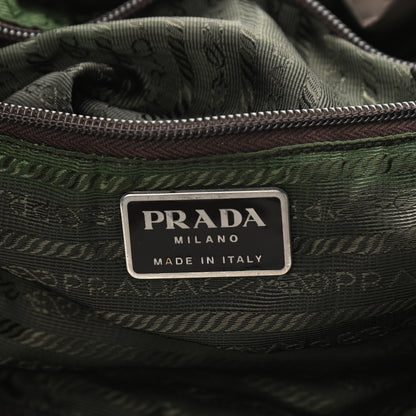 Prada Nylon Vela Large Backpack Green 6 of 10