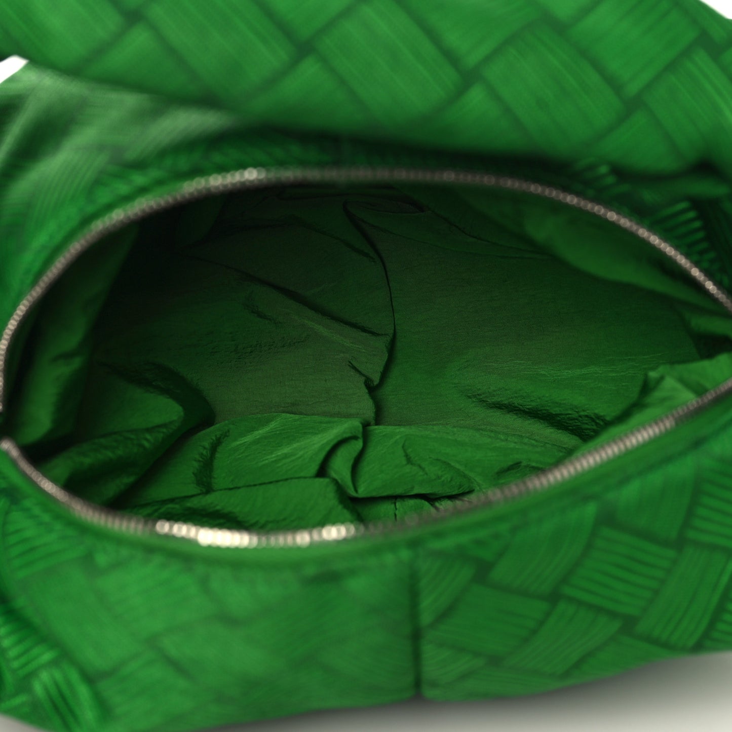 Jacquard Mini Double Knot Bag Green
