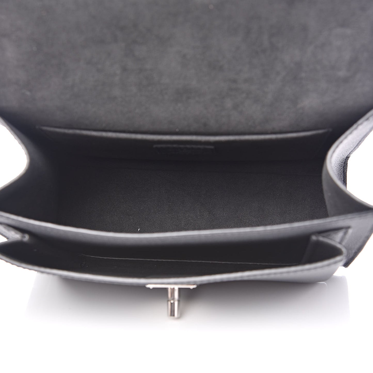 Soft Calfskin My Lockme Chain Bag BB Black