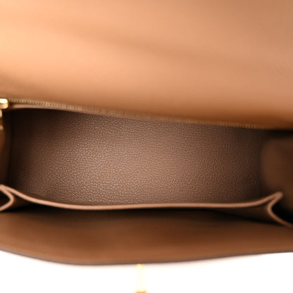 Hermes Epsom Kelly Sellier 25 Chai 5 of 14