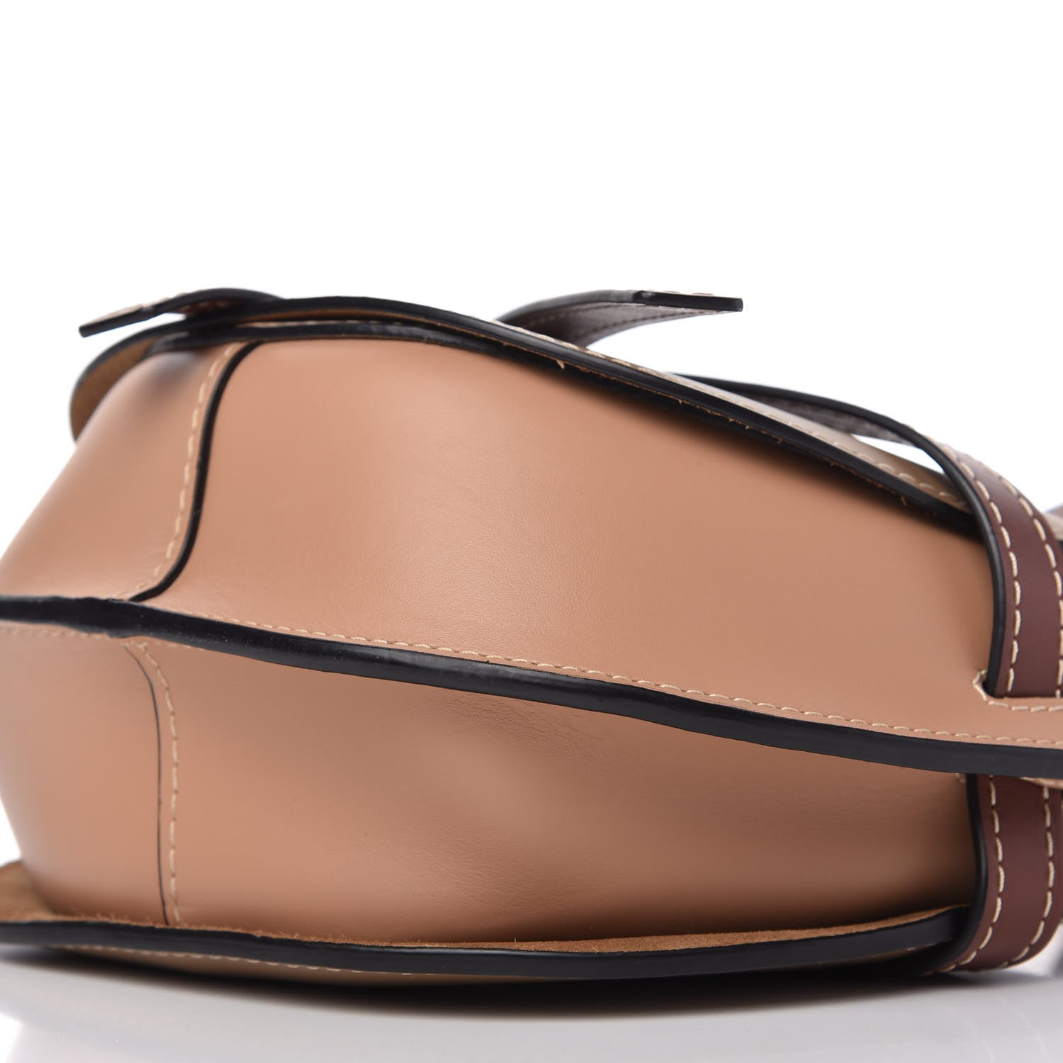 Loewe Calfskin Small Gate Crossbody Bag Taupe 7 of 9