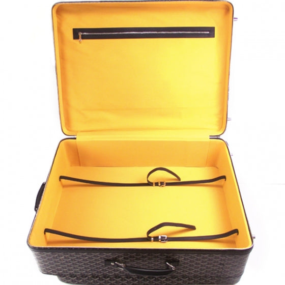 Goyard Goyardine Trolley MM Rolling Suitcase Black 7 of 11